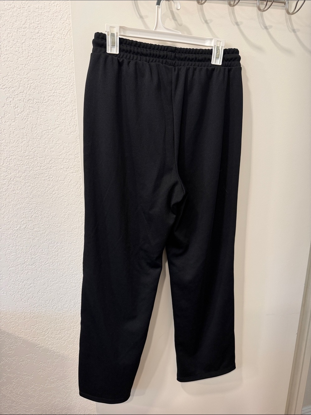 GAP Black Jogger Pants with White Side Stripes - Picture 2 of 2